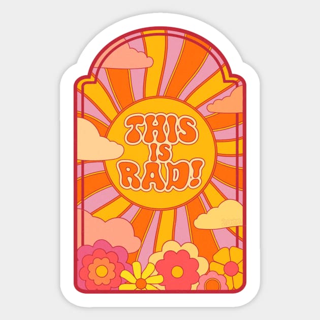 The Summer of Rad 2022 Sticker by This is Rad!